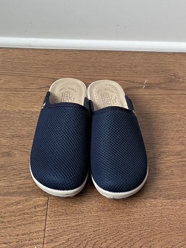 Fly flot mules navy blue - fly, mesh