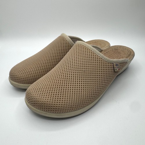 Fly flot tan clogs - clogs, 41