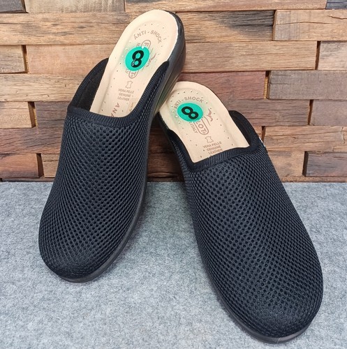 Fly flot mules black - flot, mesh